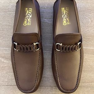 Mens Salvatore Ferragamo brown Loafers